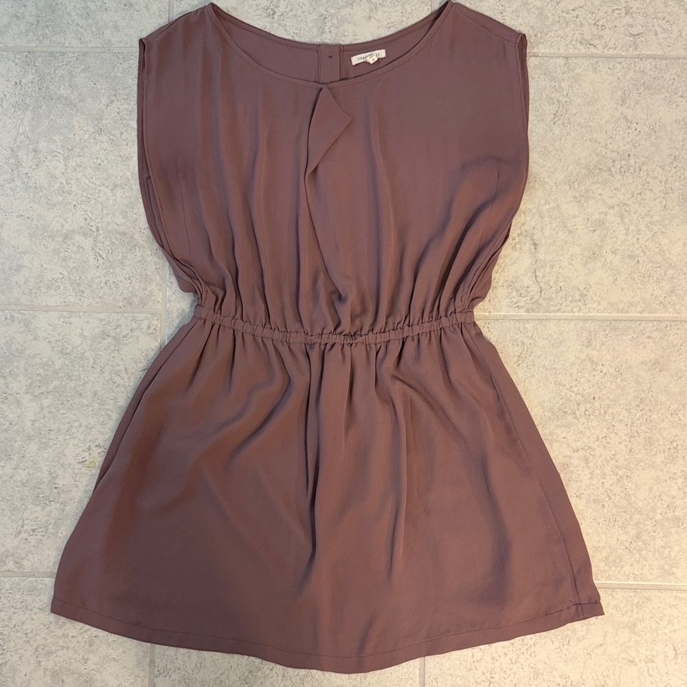Mauve Pink Sleeveless Blouse